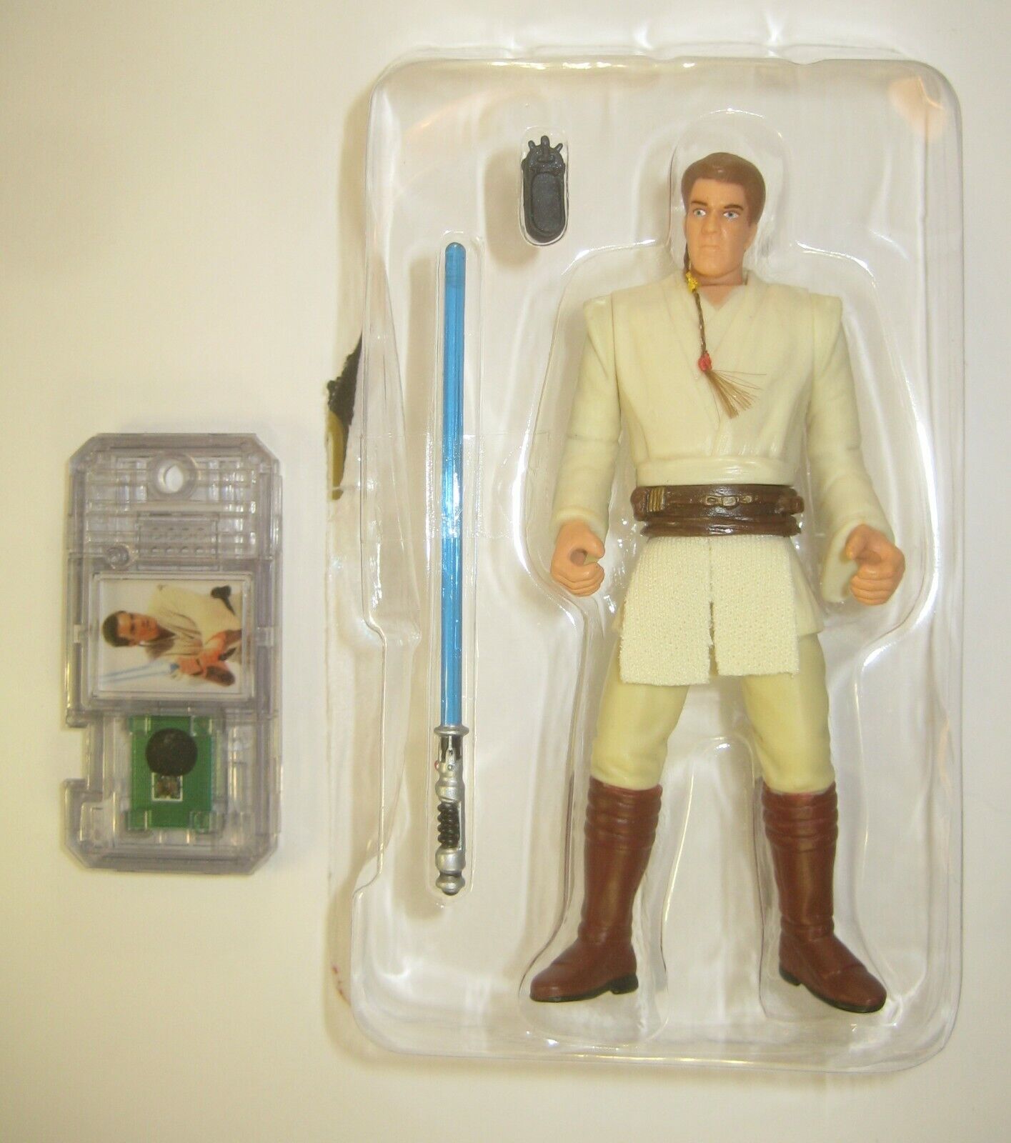 Obi-Wan Kenobi Jedi Knight 3.75" Star Wars Figure NEW 1999 TPM Episode 1 Hasbro