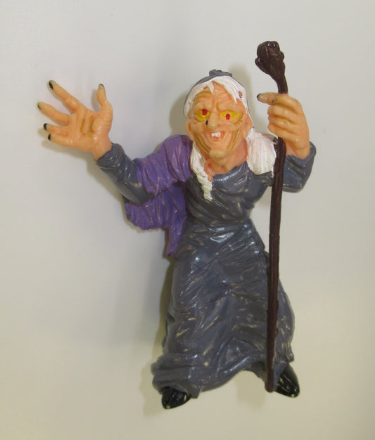 Witch 3.5" PVC Figure 1992 By Yolanda Spain Halloween Super Monsters Old Bruja