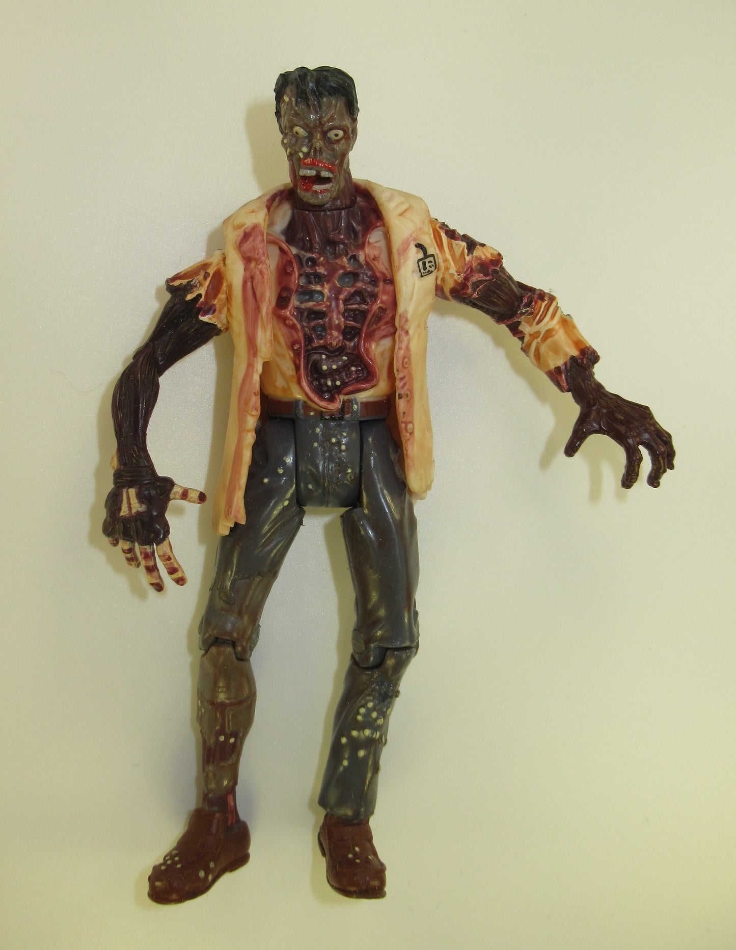 Scientist Zombie and Forest Speyer 1998 ToyBiz Resident Evil Figures Capcom