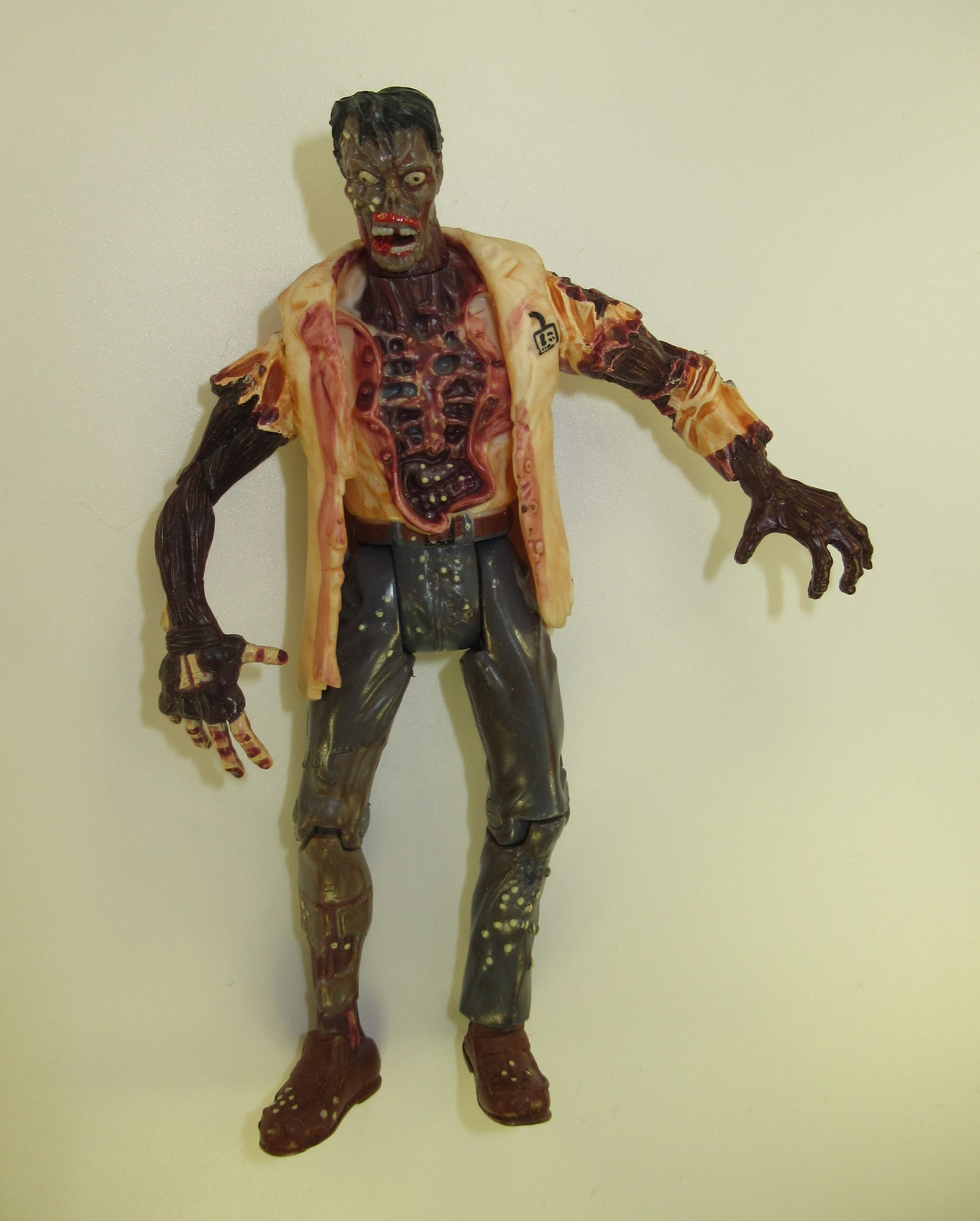 Scientist Zombie and Forest Speyer 1998 ToyBiz Resident Evil Figures Capcom