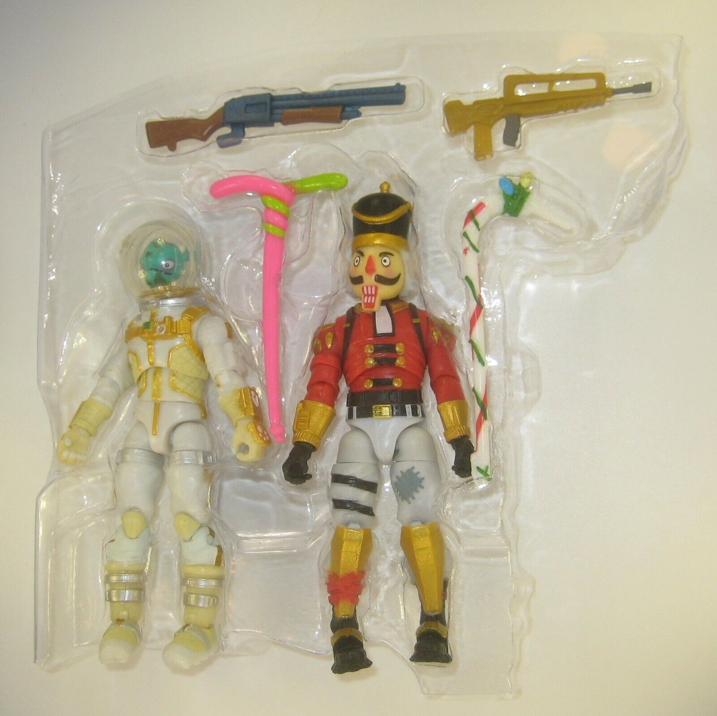 Leviathan and Crackshot Fortnite 3.75" Action Figures and Weapons NEW Jazwares 2